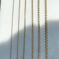 Złoty łańcuszek splot gucci marines 2,5mm próby  585