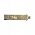 Złota bransoletka Kleopatra 14 mm próby 585
