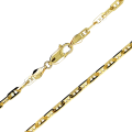 Złoty łańcuszek ankier diamentowany 55/3 mm pr 585