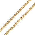 Złoty łańcuszek mariner 4 mm próby 585