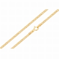 Złoty łańcuszek flat mariner 2,5 mm próby 585
