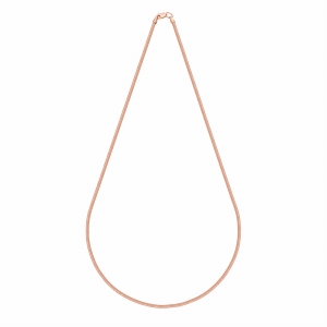 Złoty łańcuszek tondo linka 1,40 mm rose próby 585