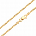 Złoty pełny łańcuszek żmijka linka 1,60 mm próby 585