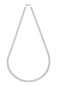 Srebrny łańcuszek bismark forse 4,5 mm próby 925