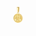 Złota zawieszka znak zodiaku warianty próby 585