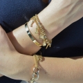 Złota bransoletka Secret Keys próby 585