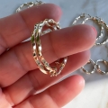 Złote kolczyki koła kręcone 2,5 mm próby 585