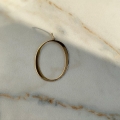 Złota zawieszka literka  3 cm próby 585