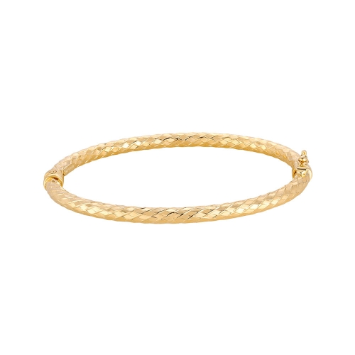 Złota bransoletka Aurora Twist próba 585