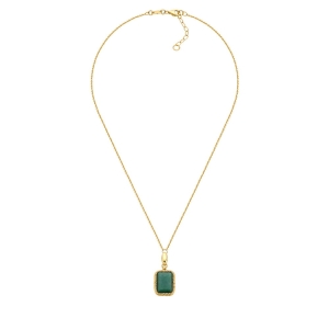 Zestaw Verde Aura Awenturyn Złoto 585
