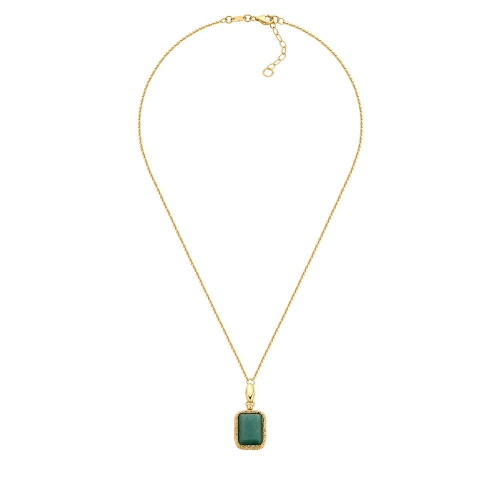 Zestaw Verde Aura Awenturyn Złoto 585