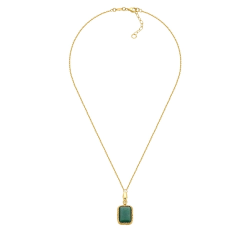 Zestaw Verde Aura Awenturyn Złoto 585