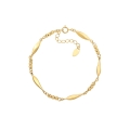 Złota bransoletka Fulgora Linea 16–19 cm – próba 585