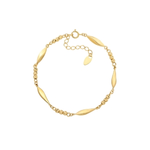 Złota bransoletka Fulgora Linea 16–19 cm – próba 585