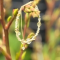 Światło działania Choker i bransoletka z cytrynem złoto 585