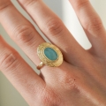 Złoty zestaw Lume Blue próby 585