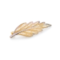 Złota broszka Golden Leaf próba 585