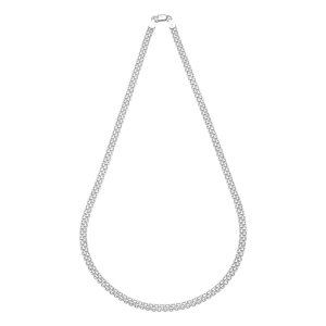 Srebrny łańcuszek bismark forse 4,5 mm próby 925