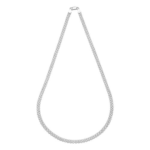 Srebrny łańcuszek bismark forse 4,5 mm próby 925