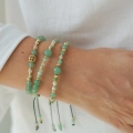 Bransoletka Verde Harmony z awenturynem 585