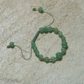 Bransoletka Verde Classic z awenturynem 585