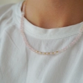 Morganite Blush – morganit i złoto 585