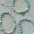 Bransoletka Larimar Calm próby 585