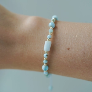 Bransoletka Larimar Harmony próby 585