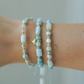 Bransoletka Larimar Harmony próby 585
