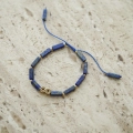 Bransoletka Lapis Infinity próby 585