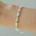 Bransoletka Prehnite Bloom próby 585