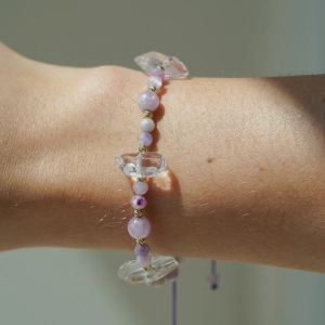 Bransoletka Crystal Bloom próby 585
