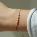 Bransoletka Pink Opal próby 585