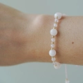 Bransoletka Morganite Harmony próby 585