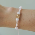 Bransoletka Morganite Harmony próby 585