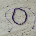 Choker i bransoletka Violet Jade próby 585