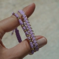 Złota bransoletka Lavender Line próby 585