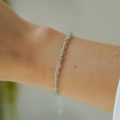 Złota bransoletka Moon Glow próby 585