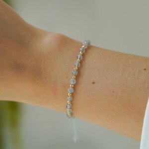 Złota bransoletka Moon Glow próby 585