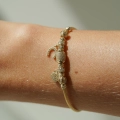 Złota bransoletka Amora Charm próby 585