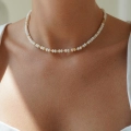 Złoty choker i bransoletka Shella próby 585