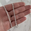 Srebrny łańcuszek królewski 3,5 mm próby 925