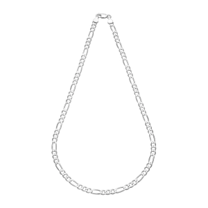 Srebrny łańcuszek Figaro 6,8 mm próby 925