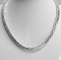Srebrny łańcuszek królewski splot 4,5 mm próby 925