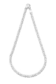 Srebrny łańcuszek bismark forse 4,5 mm próby 925