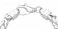 Srebrny łańcuszek żmijka 1,4 mm próby 925